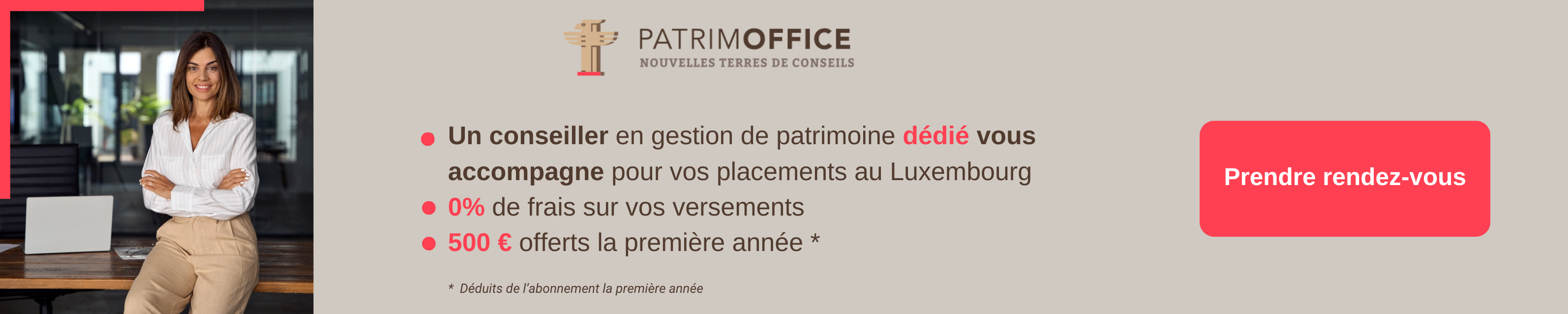 Bannière Patrimoffice conseil placements luxembourg